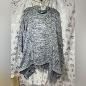 Athleta Heather Gray Knit Sweater